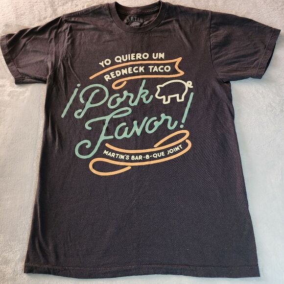 Martin's Bar-B-Que Joint Tshirt With Graphic Of Pig Size Small - Picture 1 of 7